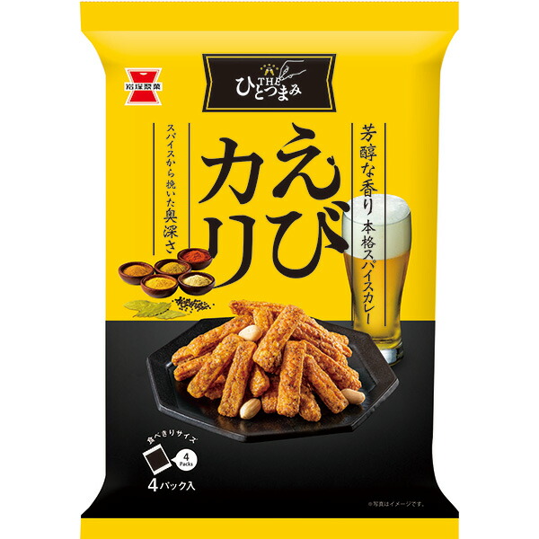 岩塚製菓　THEひとつまみ　えびカリ 80g×12個入り(1ケース)