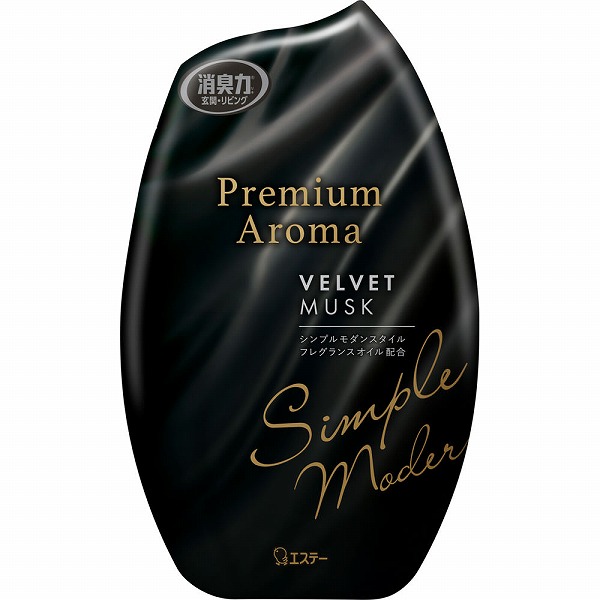エステー お部屋の消臭力 Premium Aroma ベルベットムスク 400mL