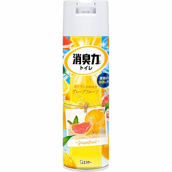消臭力 トイレ用スプレー グレープフルーツ 365mL
