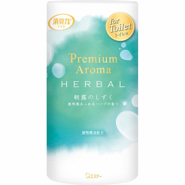 トイレの消臭力Premium Aroma朝露のしずく 400mL