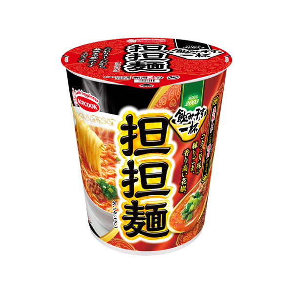 エースコック タテ型 飲み干す一杯 担担麺 69g×12個 (1ケース)