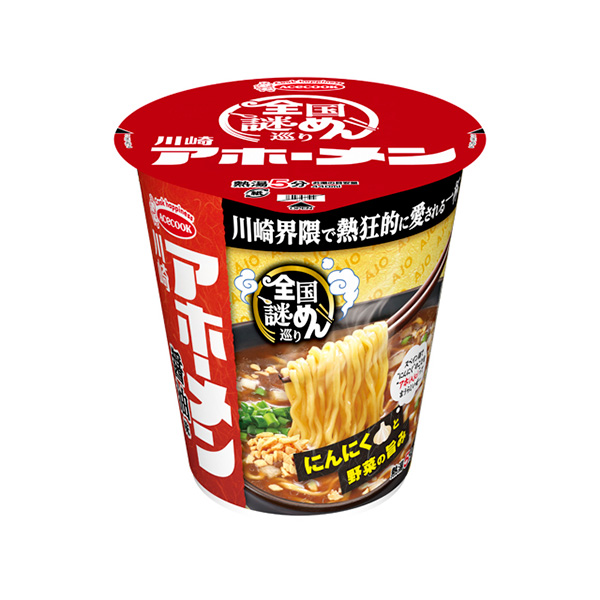 エースコック 全国謎めん巡り 川崎アホーメン 91g×12個 (1ケース)