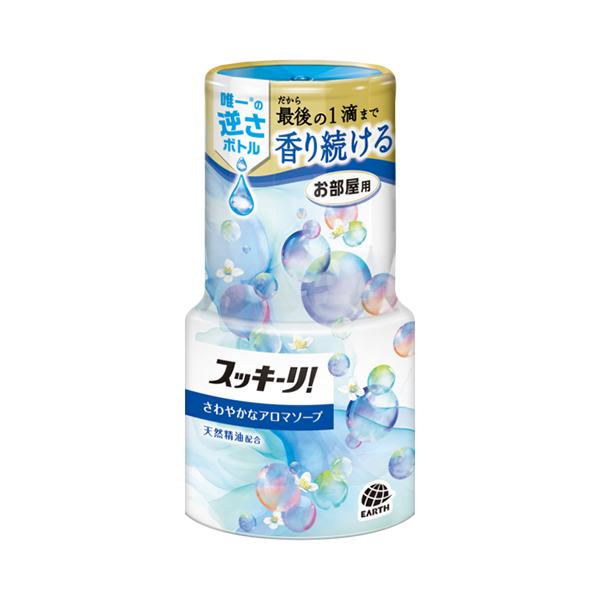 スッキーリ！ お部屋用 さわやかなアロマソープ 400mL