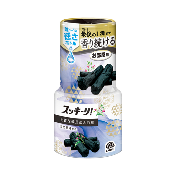 スッキーリ！ お部屋用 上質な備長炭と白檀 400mL