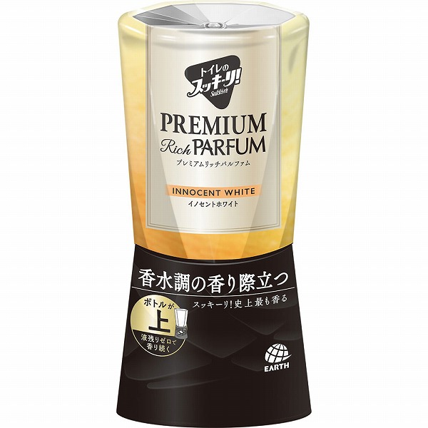 トイレのスッキーリ! Sukki-ri! プレミアムリッチパルファム イノセントホワイト 400mL