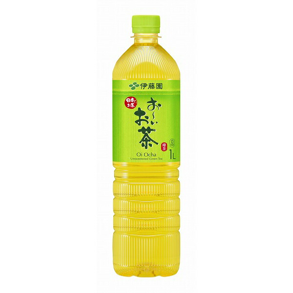 お～いお茶　緑茶 1L×12本入り(1ケース)