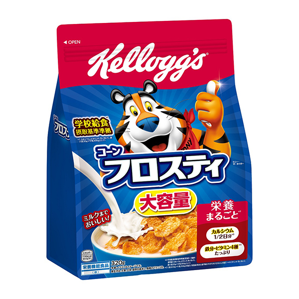 ケロッグ コーンフロスティ大容量 320g×6個入り×2箱 (計12個)