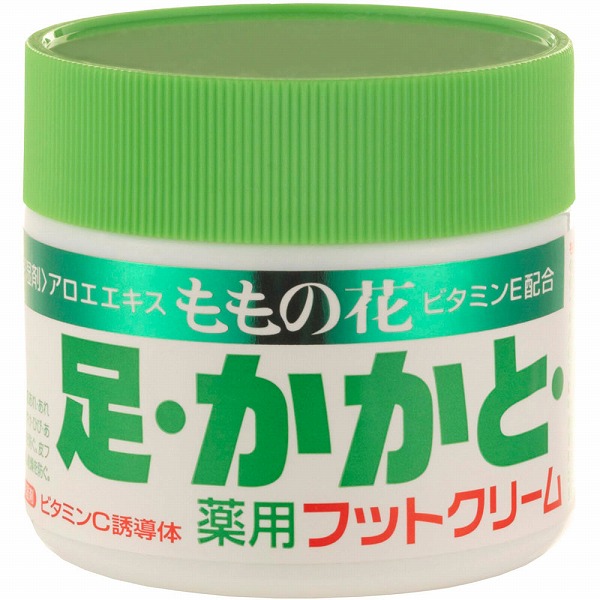 ももの花・薬用フットクリーム 70g【医薬部外品】