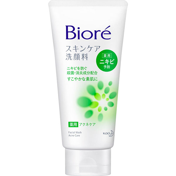 ビオレ スキンケア洗顔料 薬用アクネケア (130g)【医薬部外品】 花王