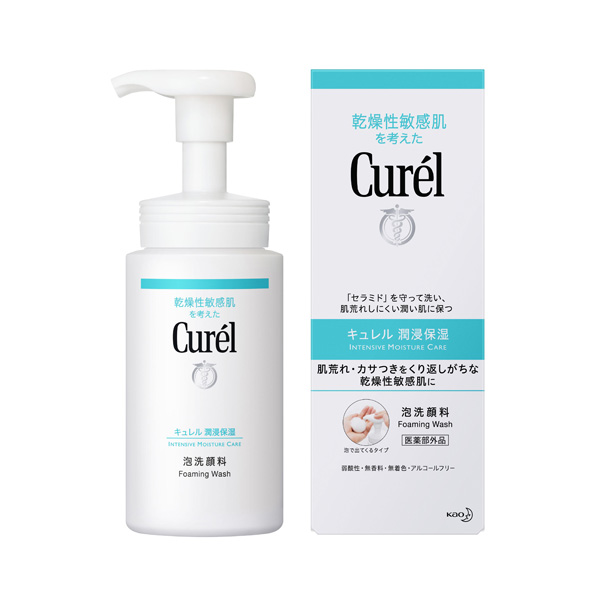 キュレル 泡洗顔料 本体 150ml（医薬部外品）花王