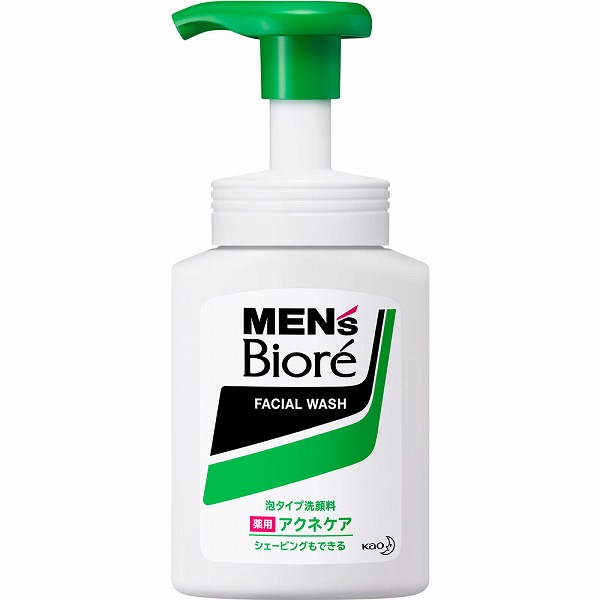 メンズビオレ 泡タイプ薬用アクネケア洗顔 本体 150mL【医薬部外品】 花王