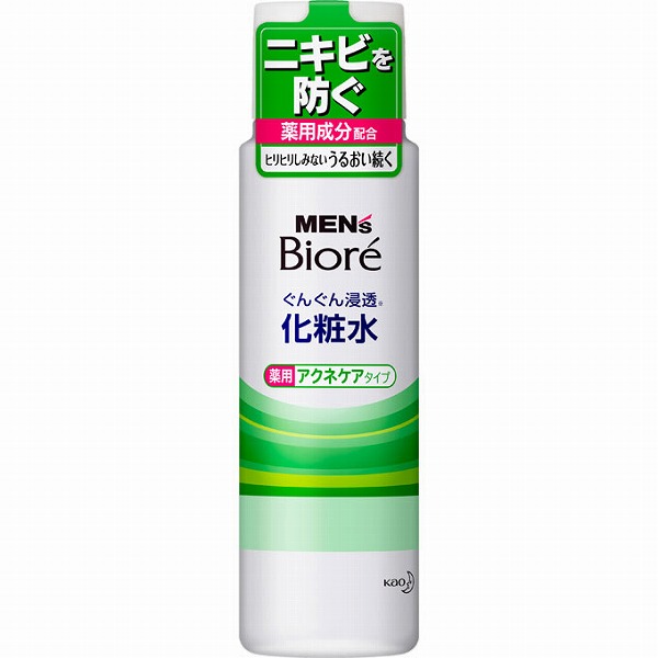 メンズビオレ 浸透化粧水 薬用アクネケアタイプ 180mL【医薬部外品】 花王