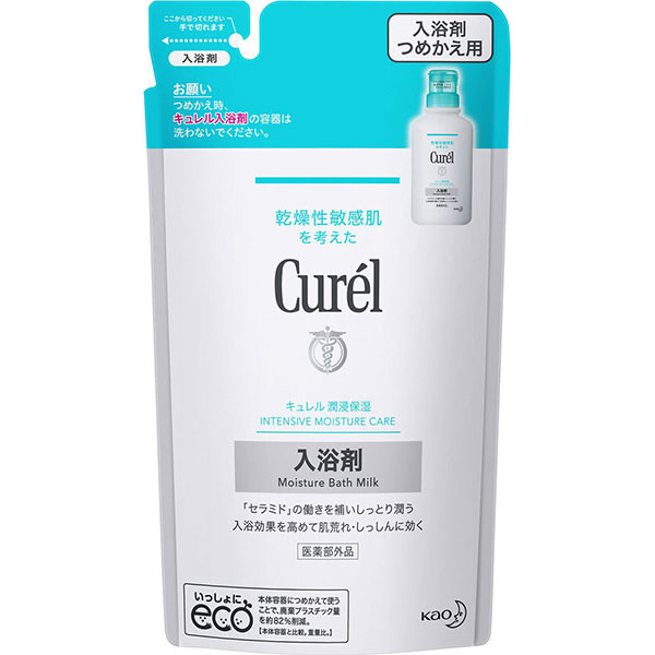 キュレル 入浴剤 つめかえ用 (360mL)（医薬部外品）花王