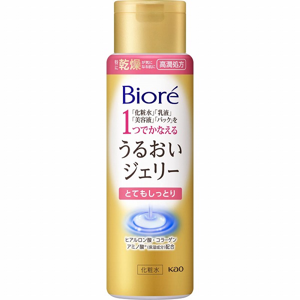 ビオレ うるおいジェリー とてもしっとり 本体 180ml 花王