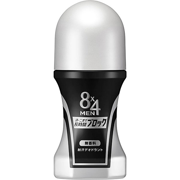 8x4(エイトフォー) メン ロールオン 無香料(60mL) 花王【医薬部外品】　花王