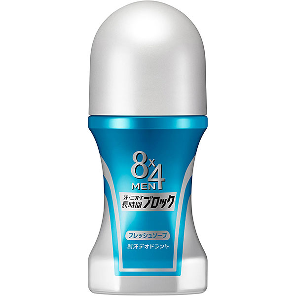 8x4(エイトフォー) メン ロールオン フレッシュソープ(60mL) 花王【医薬部外品】　花王