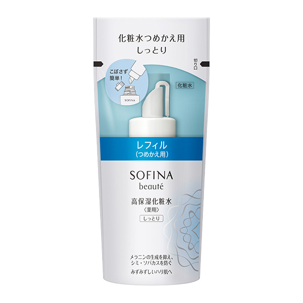 ソフィーナ ボーテ 高保湿化粧水 (薬用)  しっとり つめかえ【医薬部外品】　花王