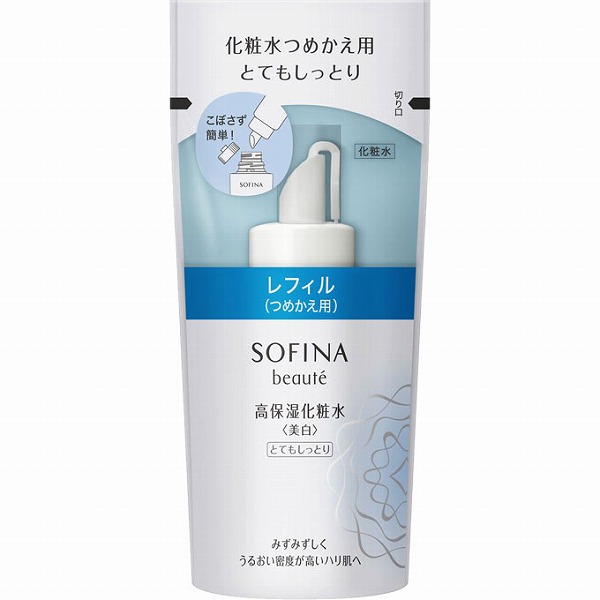ソフィーナ ボーテ 高保湿化粧水(薬用) とてもしっとり つめかえ用 130mL　【医薬部外品】　花王