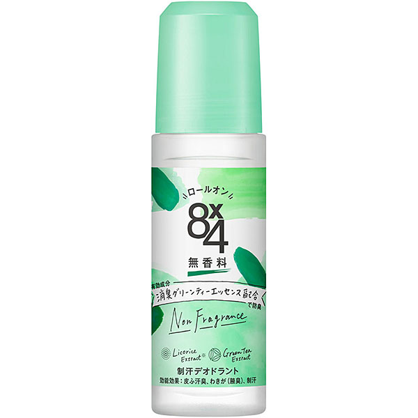 8x4(エイトフォー) ロールオン 無香料(45mL)  花王【医薬部外品】　花王
