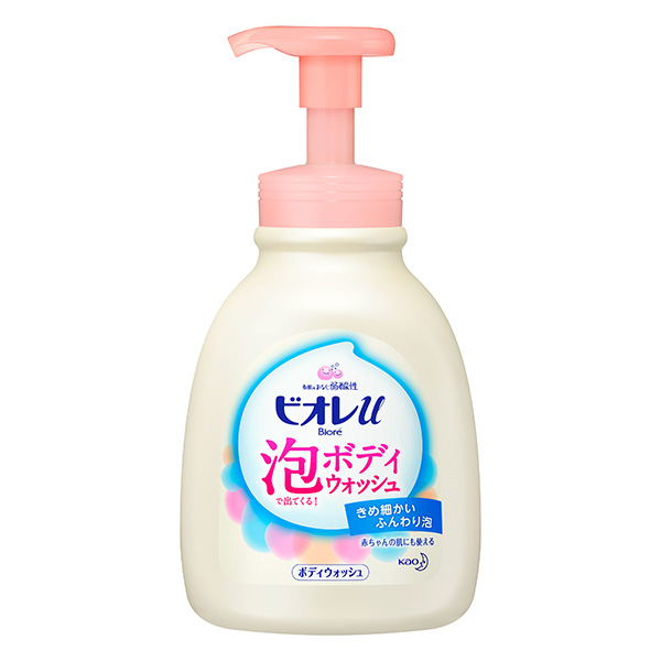 ビオレu 泡で出てくるボディウォッシュ エンジェルローズの香り［ポンプ］［600ml] 花王