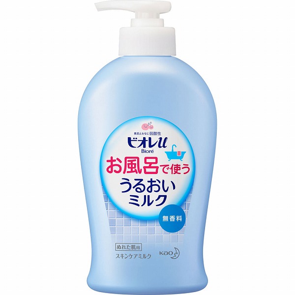 ビオレu お風呂で使ううるおいミルク 無香料 300ml 花王