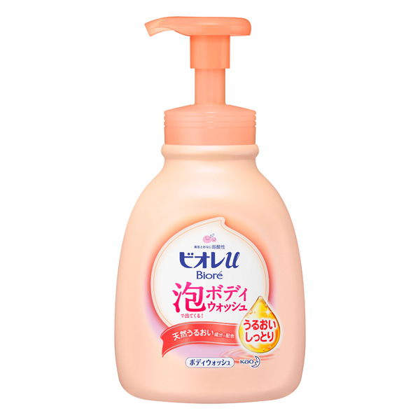 ビオレu 泡で出てくるボディウォッシュ うるおいしっとり［ポンプ］［600ml]  花王