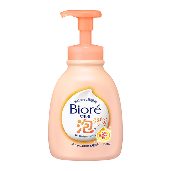 ビオレu 泡で出てくるボディウォッシュ うるおいしっとり［ポンプ］［600ml] 花王