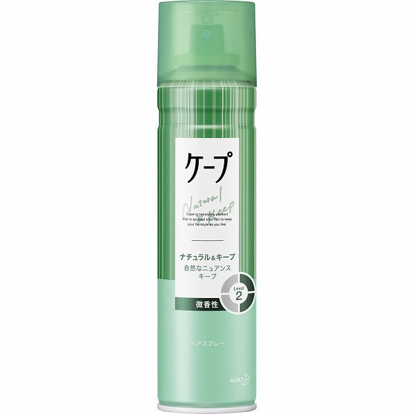 ケープ ナチュラル&キープ 微香性 180g　花王