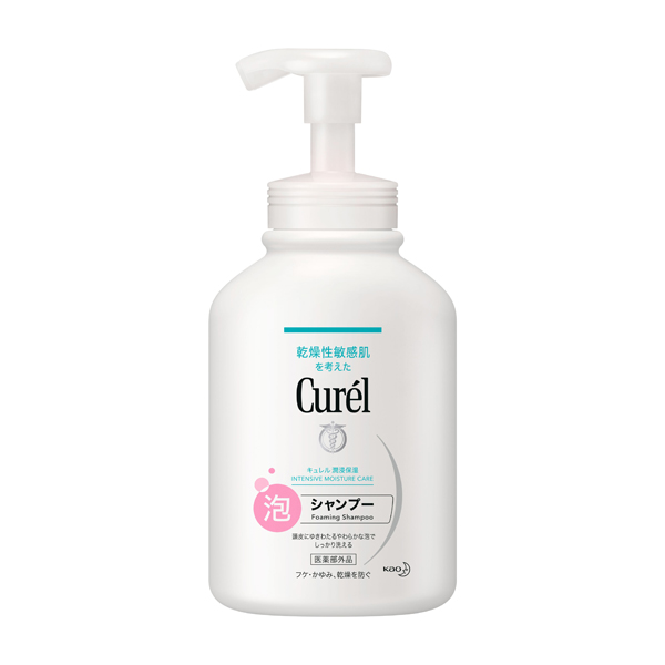 キュレル 泡シャンプー ポンプ 480ml（医薬部外品）花王