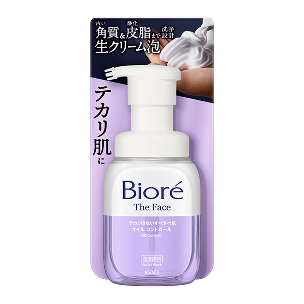 ビオレ ザフェイス 泡洗顔料 オイルコントロール 本体 200ml 花王