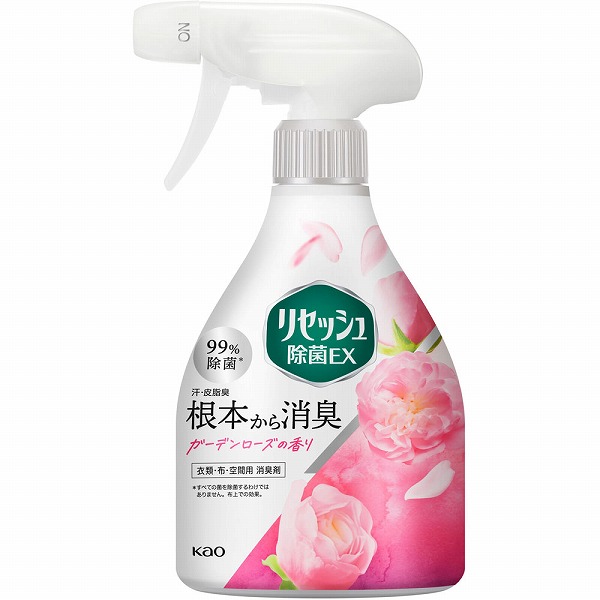 リセッシュ除菌EX ガーデンローズの香り 本体 370ml　花王