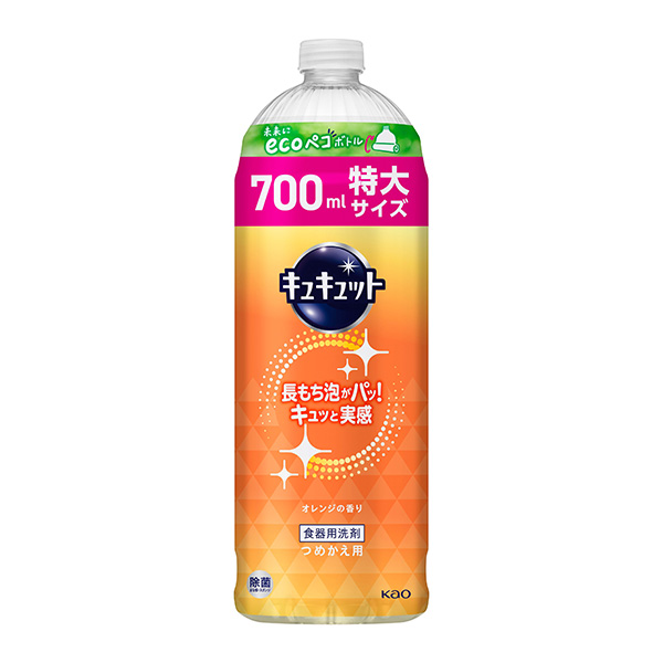 キュキュット つめかえ用 オレンジの香り 700ml　花王