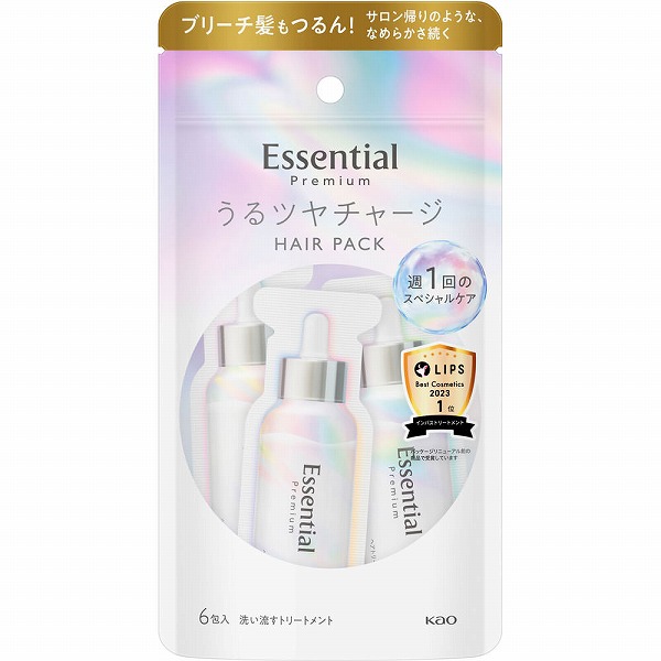 エッセンシャル プレミアム うるツヤチャージヘアパック 54g　花王