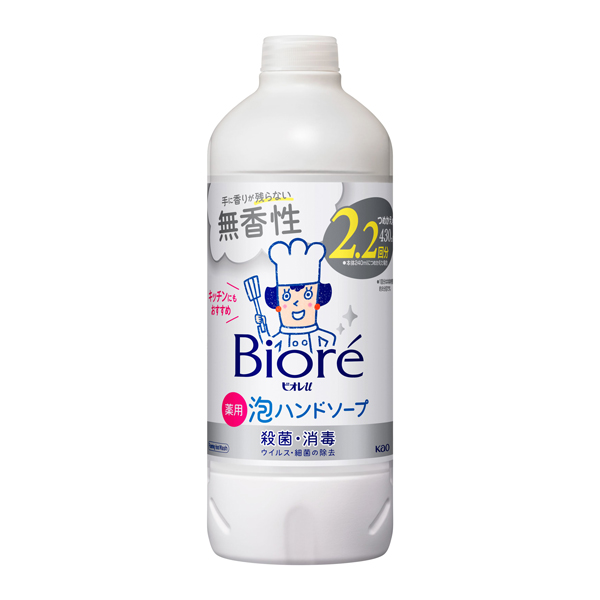 ビオレu 泡ハンドソープ つめかえ用 430ml【医薬部外品】 花王