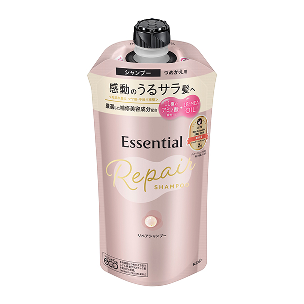エッセンシャル リペアシャンプー つめかえ用 340ml 花王
