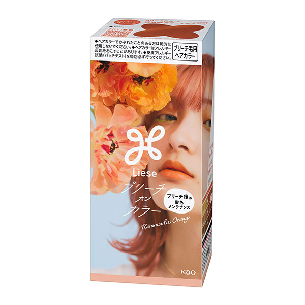 リーゼ　ブリーチオンカラー　ラナンキュラスオレンジ　(医薬部外品) 108ml 　花王
