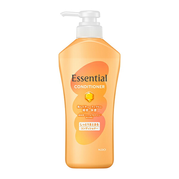 エッセンシャル しっとりまとまる コンディショナー ポンプ 450ml 　花王