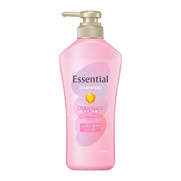 エッセンシャル ふんわりうるツヤ シャンプー ポンプ 450ml 　花王