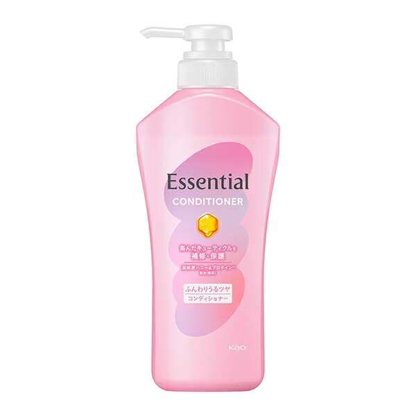 エッセンシャル ふんわりうるツヤ コンディショナー ポンプ 450ml 　花王