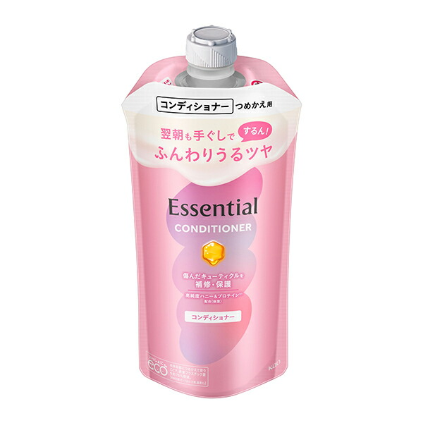 エッセンシャル ふんわりうるツヤ コンディショナー つめかえ用 300ml 　花王