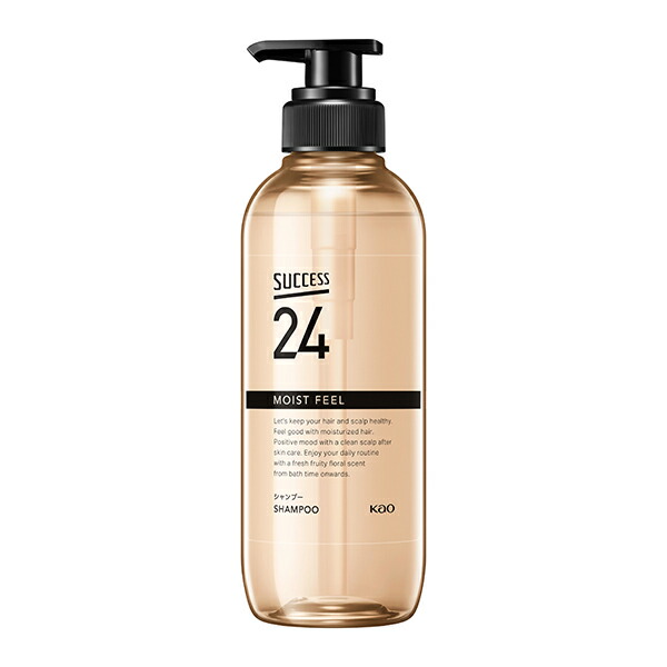 サクセス２４　モイストフィールシャンプー　本体 400ml 　花王