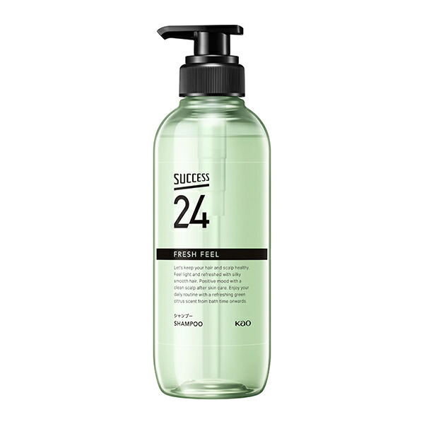 サクセス２４　フレッシュフィールシャンプー　本体 400ml 　花王