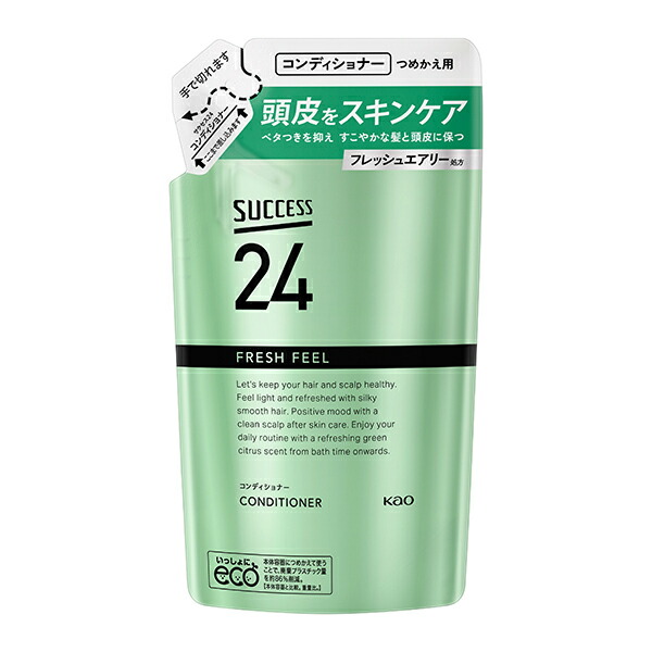 サクセス２４　フレッシュフィールコンディショナー　つめかえ用　３２０ｍｌ　花王