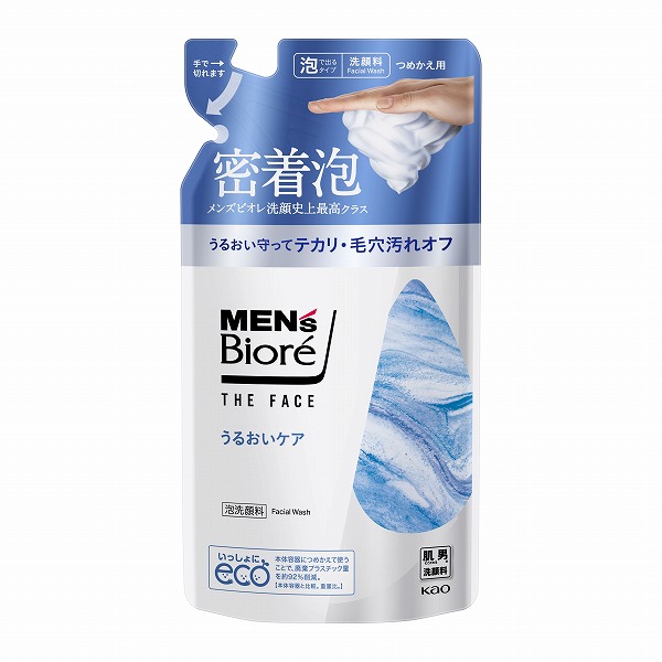 メンズビオレ ザフェイス うるおいケア つめかえ用 170ml 花王