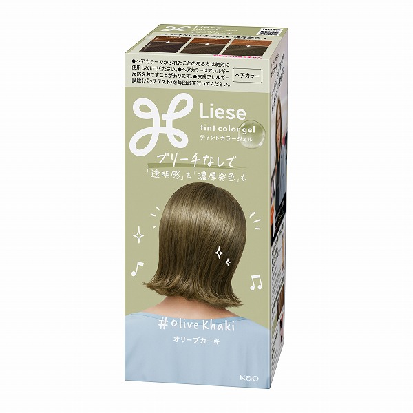 【医薬部外品】リーゼ ティントカラージェル オリーブカーキ 191ml　花王