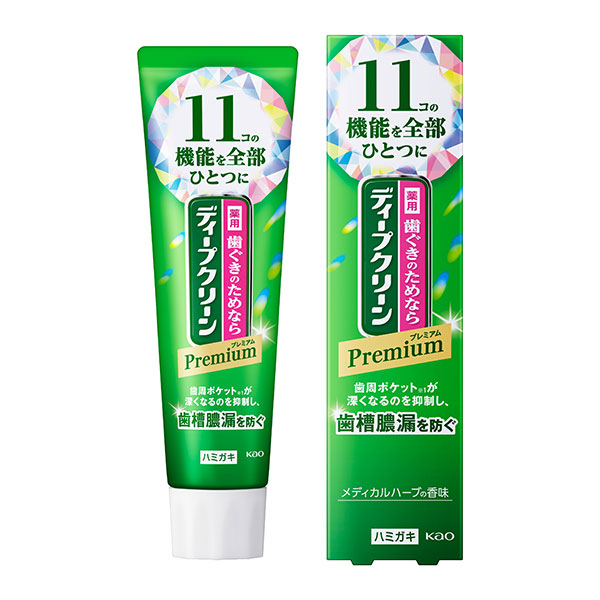 ディープクリーン　プレミアム　薬用ハミガキ　(医薬部外品) 85g 　花王