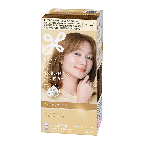 リーゼ 泡カラー ミルクティブラウン 115ml【医薬部外品】 花王