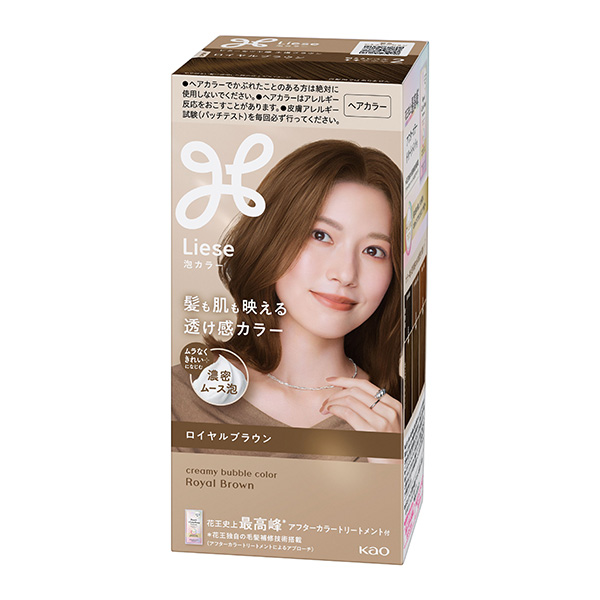 リーゼ 泡カラー ロイヤルブラウン 115ml【医薬部外品】 花王