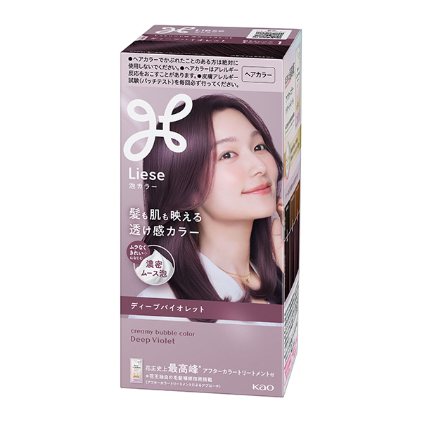 リーゼ 泡カラー ディープバイオレット (115ml)【医薬部外品】 花王