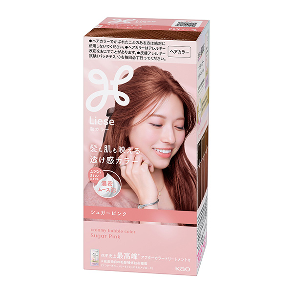リーゼ 泡カラー シュガーピンク (115ml)【医薬部外品】 花王
